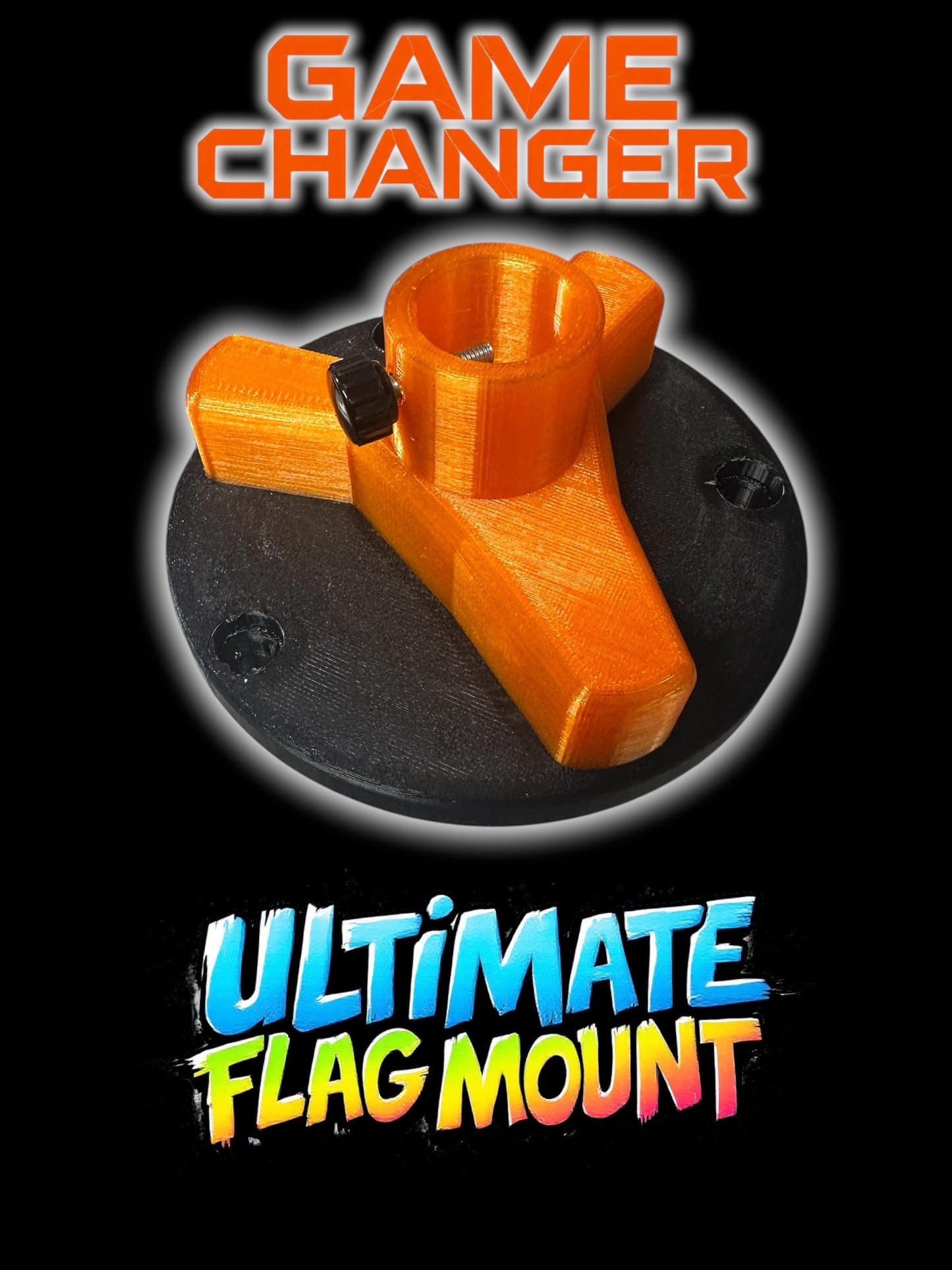 GAME CHANGER FLAG MOUNT. Ultimate for 2018 & newer Seadoo skis.