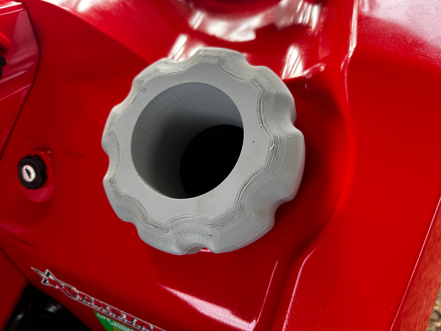 Suzuki king quad 750 cup holder upgrade