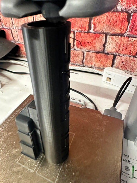 Flag holder for the SEADOO SWITCH pontoon boat