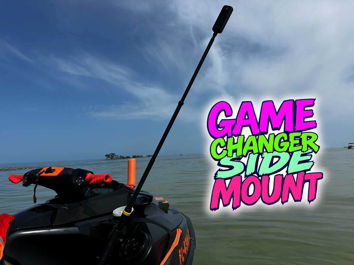GAME CHANGER 360 side camera mount for SEADOO skis