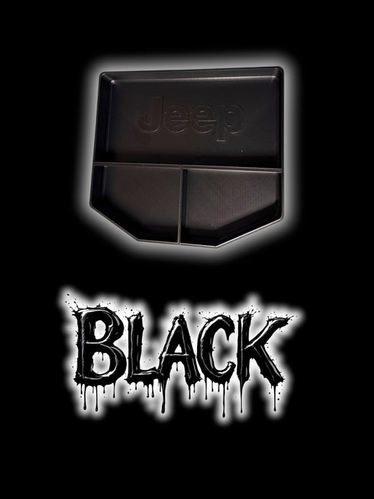 JEEP JL/JT JEEP center console storage tray. Personalize with your jeep name etc.