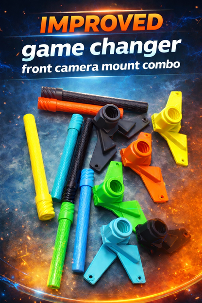NEW TWISTED Front 360 Camera Mount (Mount + Fixed Stick Combo)