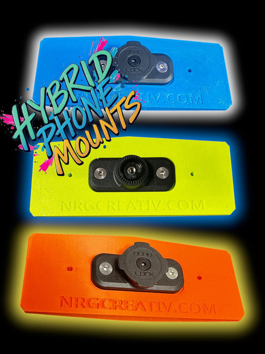 NEW HYBRID QUAD LOCK phone mount for SEADOO SKIS