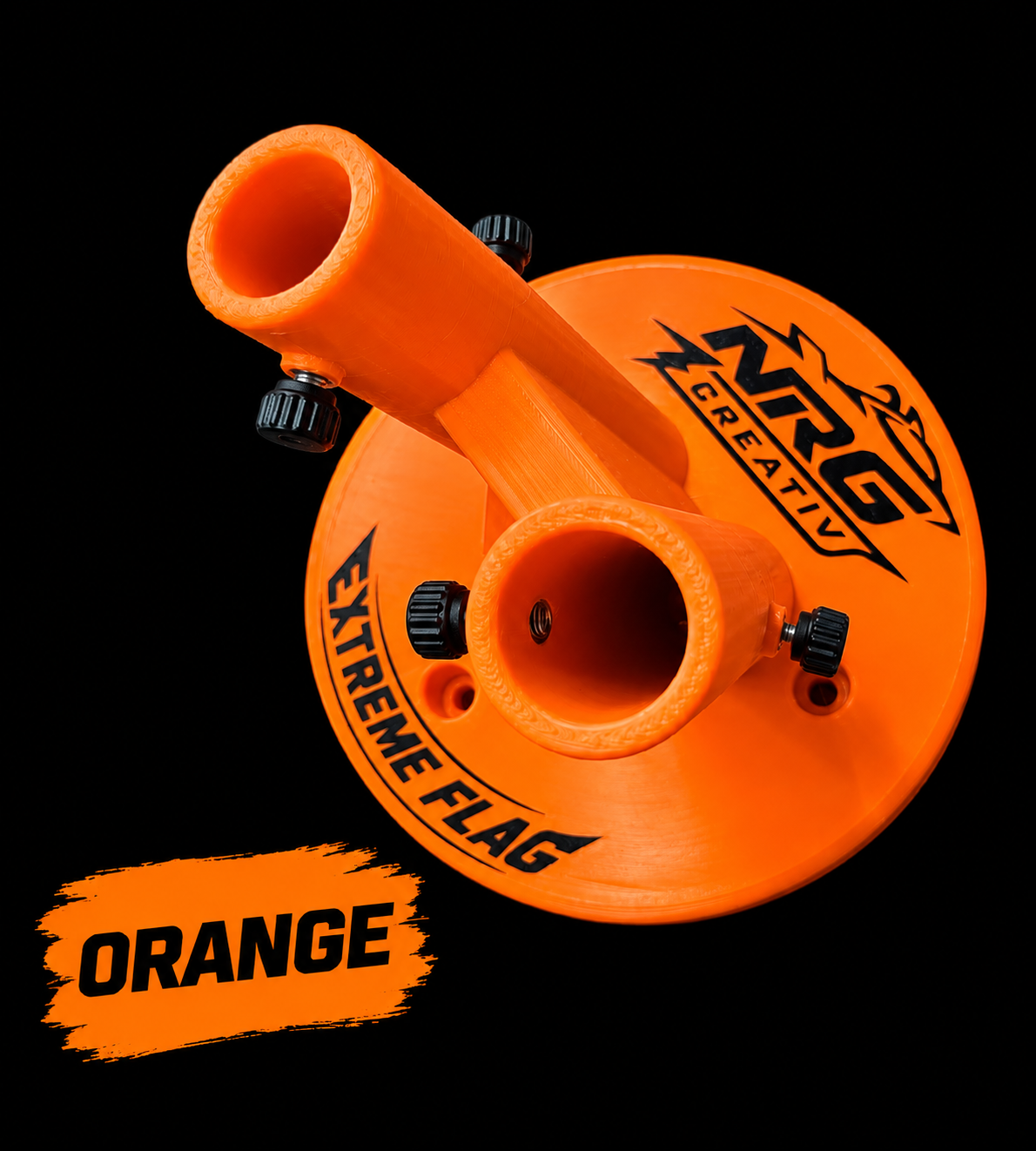 Sea-Doo dual flag mount orange