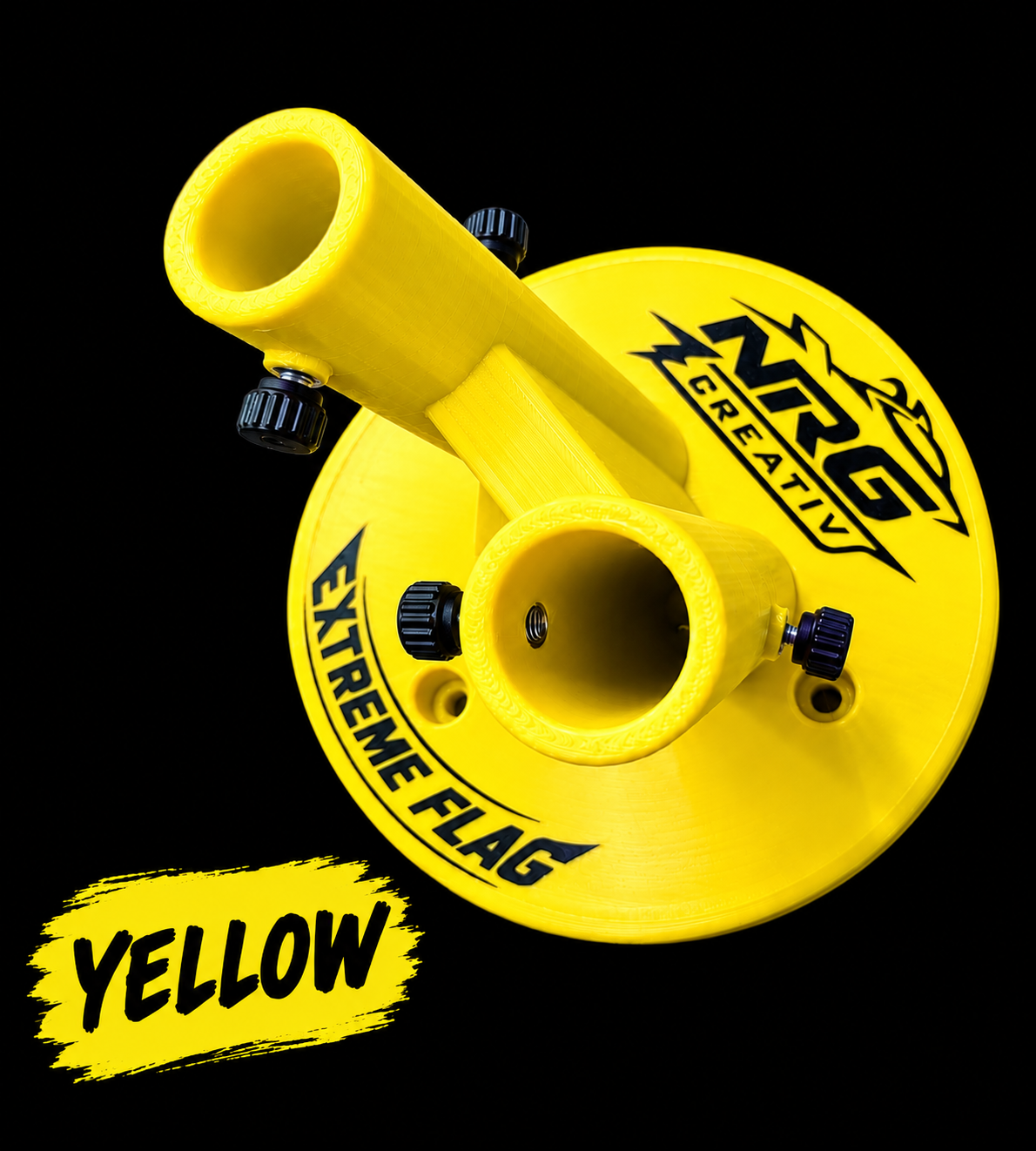 Sea-Doo dual flag mount yellow