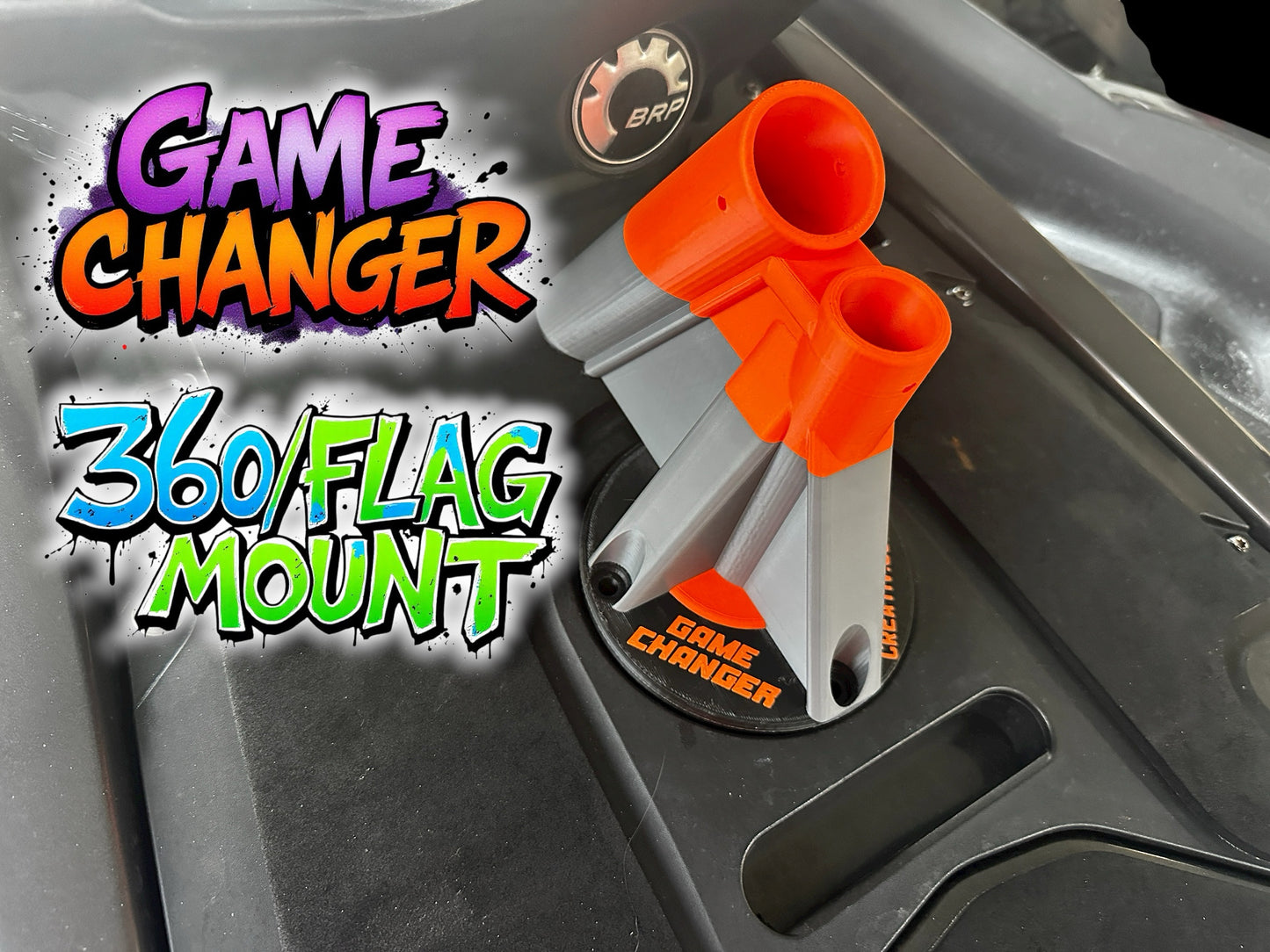 GAME CHANGER Camera/flag mount for SEADOO 2018 & newer skis