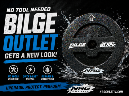 TWIST lock bilge outlet for 2018 and newer SEA-DOO PWC NO DRILL NO CUT