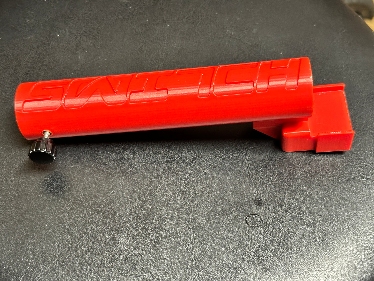 Flag holder for the SEADOO SWITCH pontoon boat