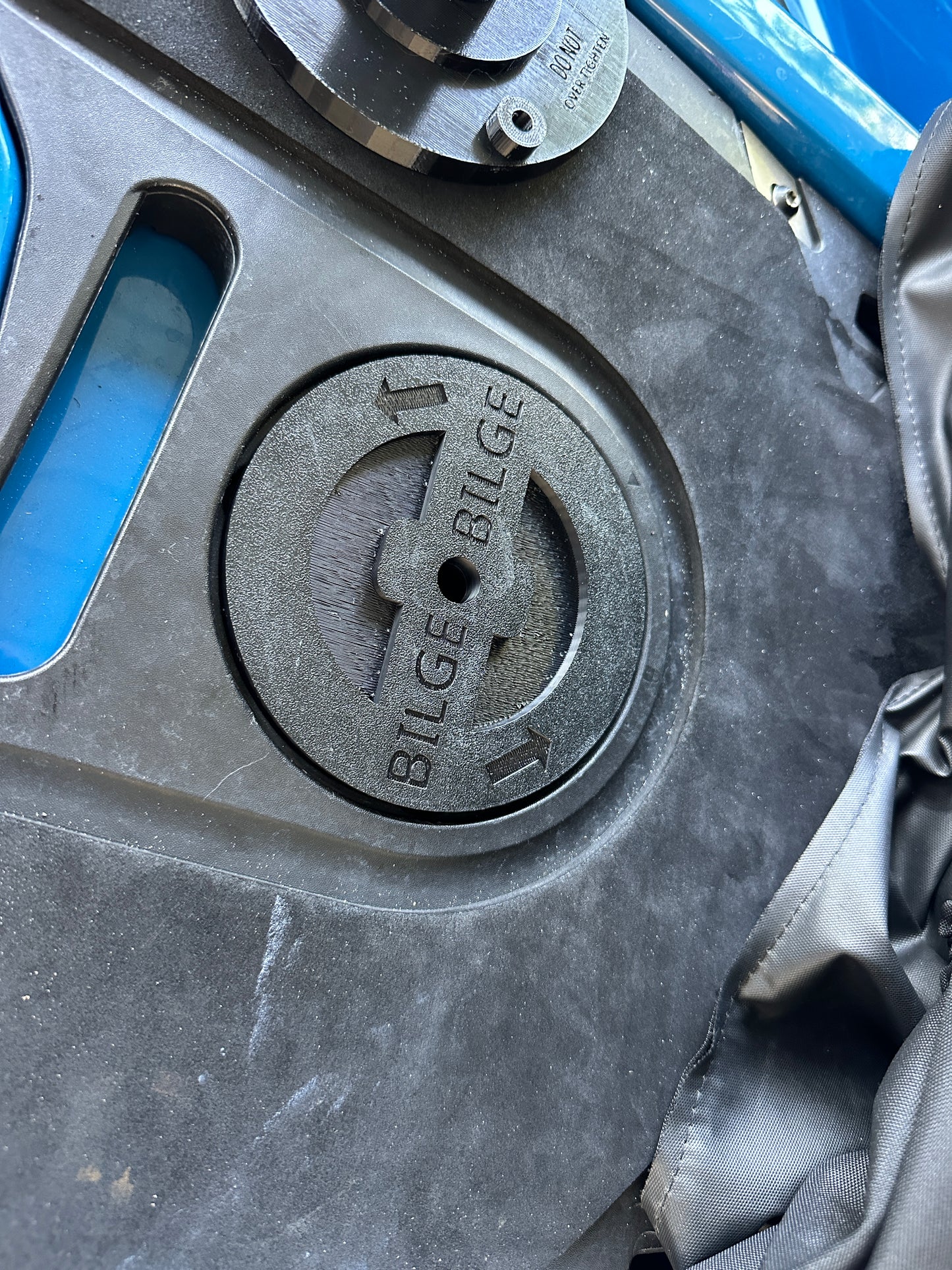 TWIST lock bilge outlet for 2018 and newer SEA-DOO PWC NO DRILL NO CUT