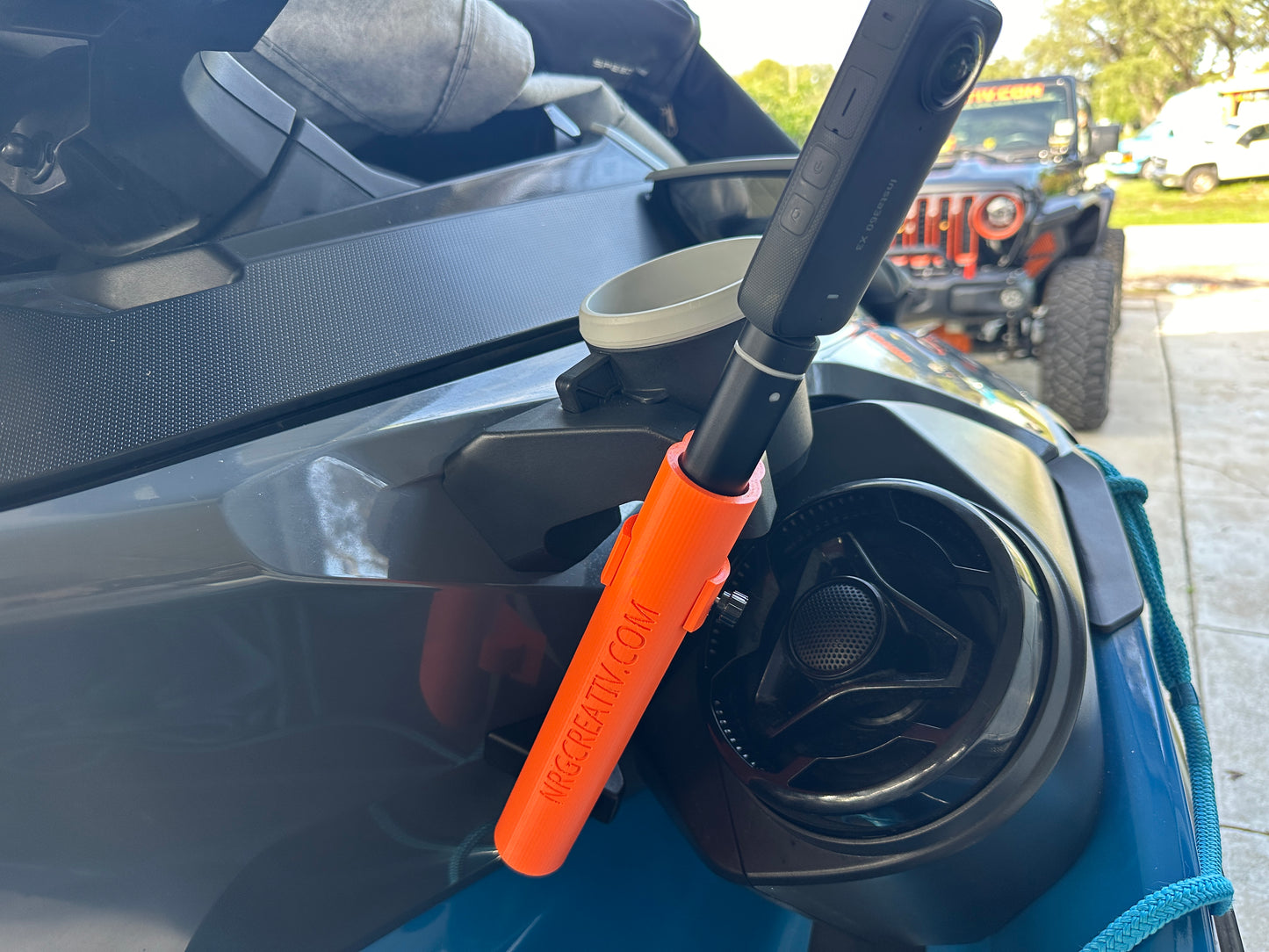 GAME CHANGER 360 side camera mount for SEADOO skis
