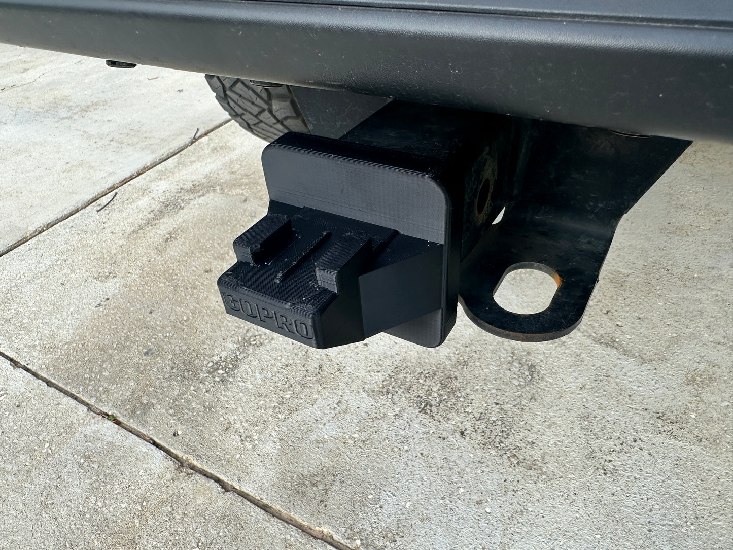 OFF-ROAD hitch cover GoPro mount