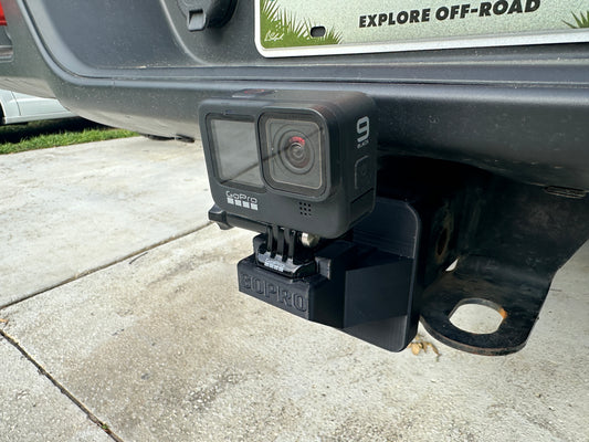 OFF-ROAD hitch cover GoPro mount
