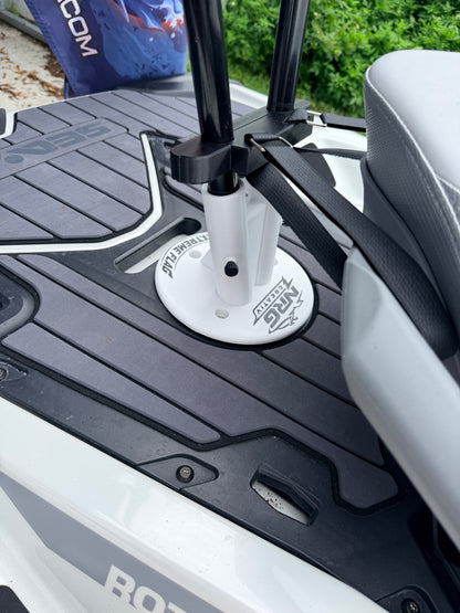 Extreme Dual Flag Mount for 2018+ Sea-Doo GTX, RXT, Wake & Fish Pro