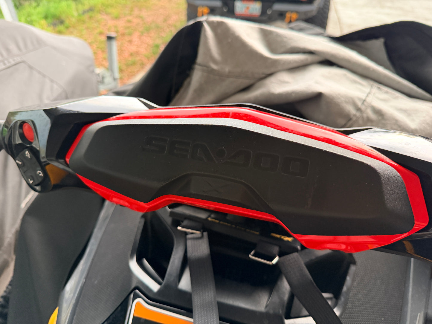SEADOO phone mount for RXTX NO TOOLS NEEDED FOR INSTALLATION