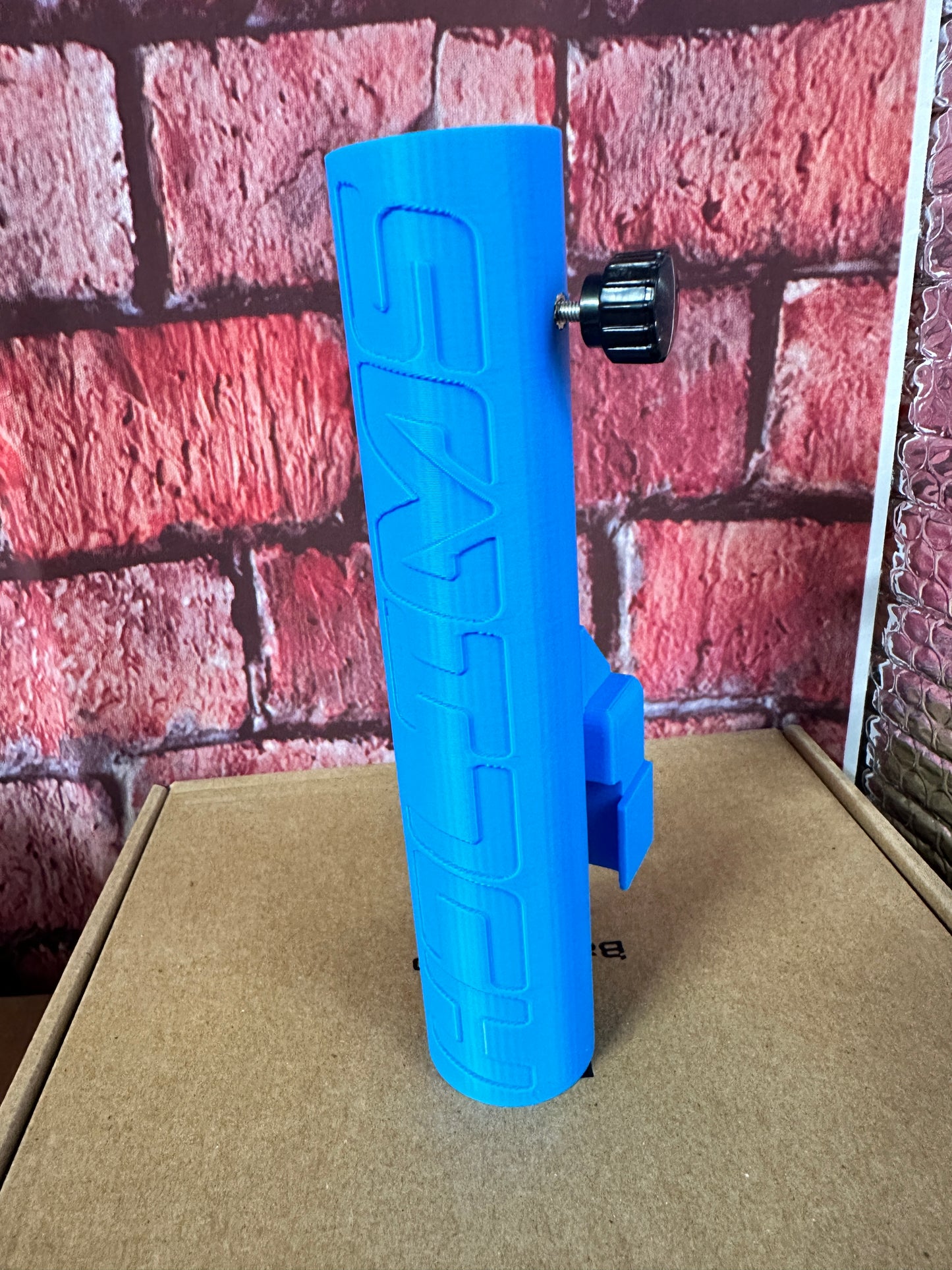 Flag holder for the SEADOO SWITCH pontoon boat