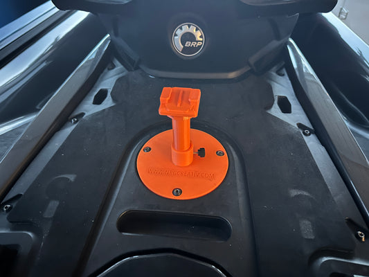 Flag Holder WITH GoPro attachment for SEADOO PWC Jetski