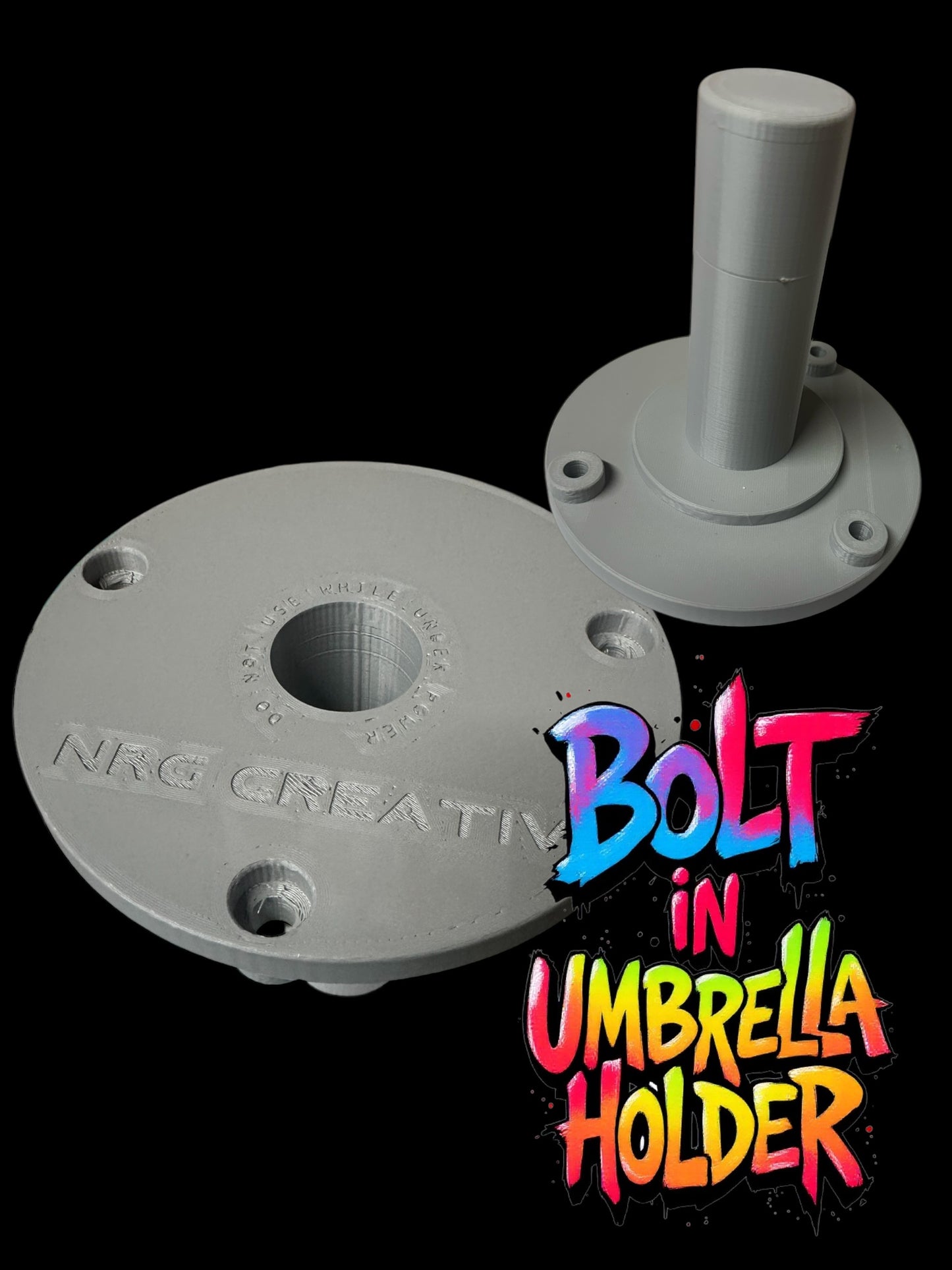 SEADOO PWC Sand bar umbrella holder in twist on or BOLT
