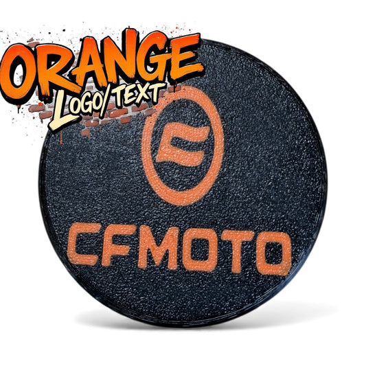 CFMOTO SXS Wheel hub caps with logo NO TOOLS NEEDED FOR INSTALLATION