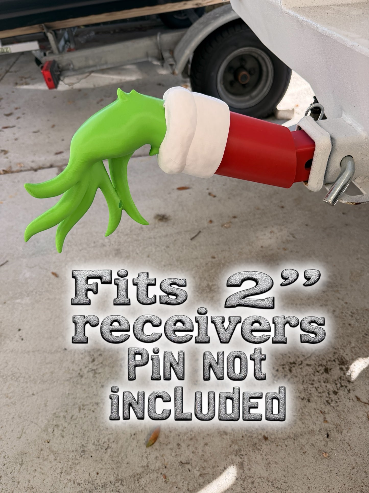 GRINCH hitch arm for CHRISTMAS