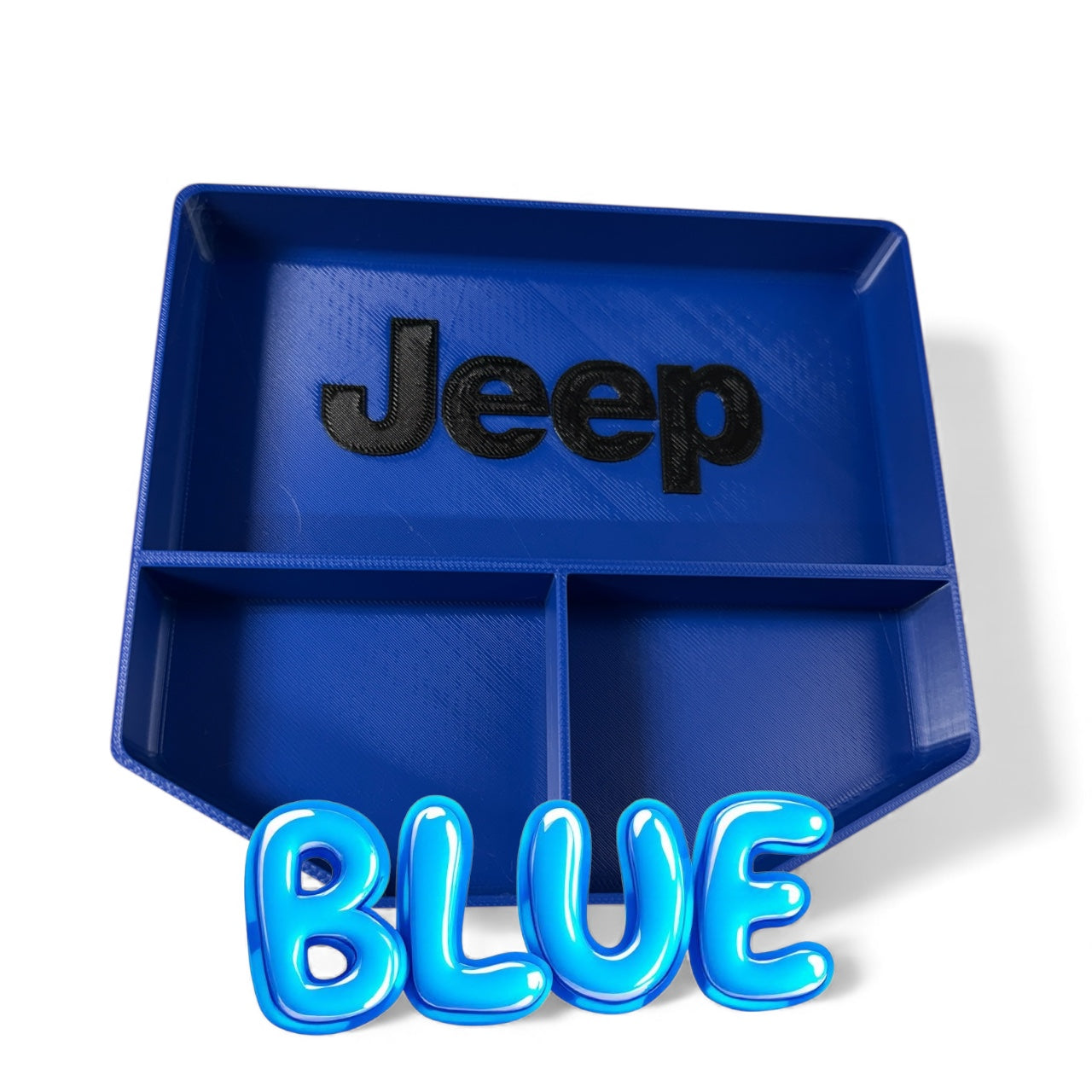 JEEP JL/JT JEEP center console storage tray. Personalize with your jeep name etc.