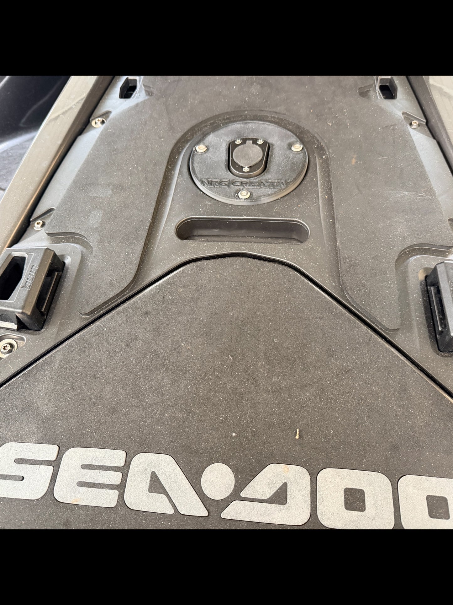 Sea-Doo Stern Light Mount (2018+) – Direct Fit 2-Prong Pole Base | NRG Creativ