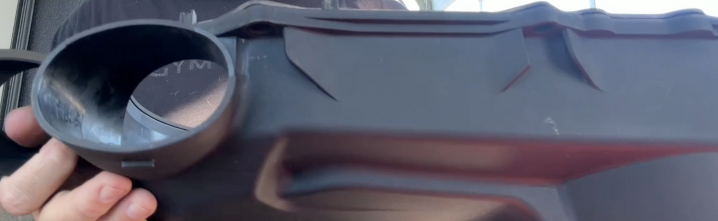 Snorkel kit for the CFMOTO Zforce 950 sport 4 Clutch cover