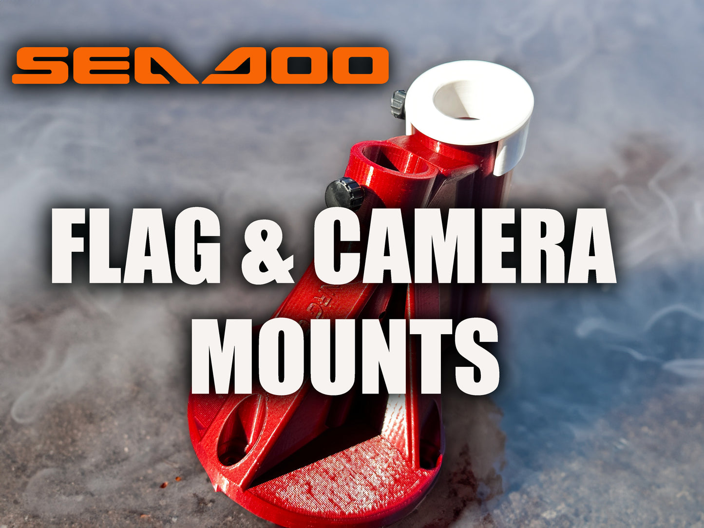 GAME CHANGER Camera/flag mount for SEADOO 2018 & newer skis
